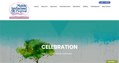 Desktop Screenshot of mobileinternationalfestival.org
